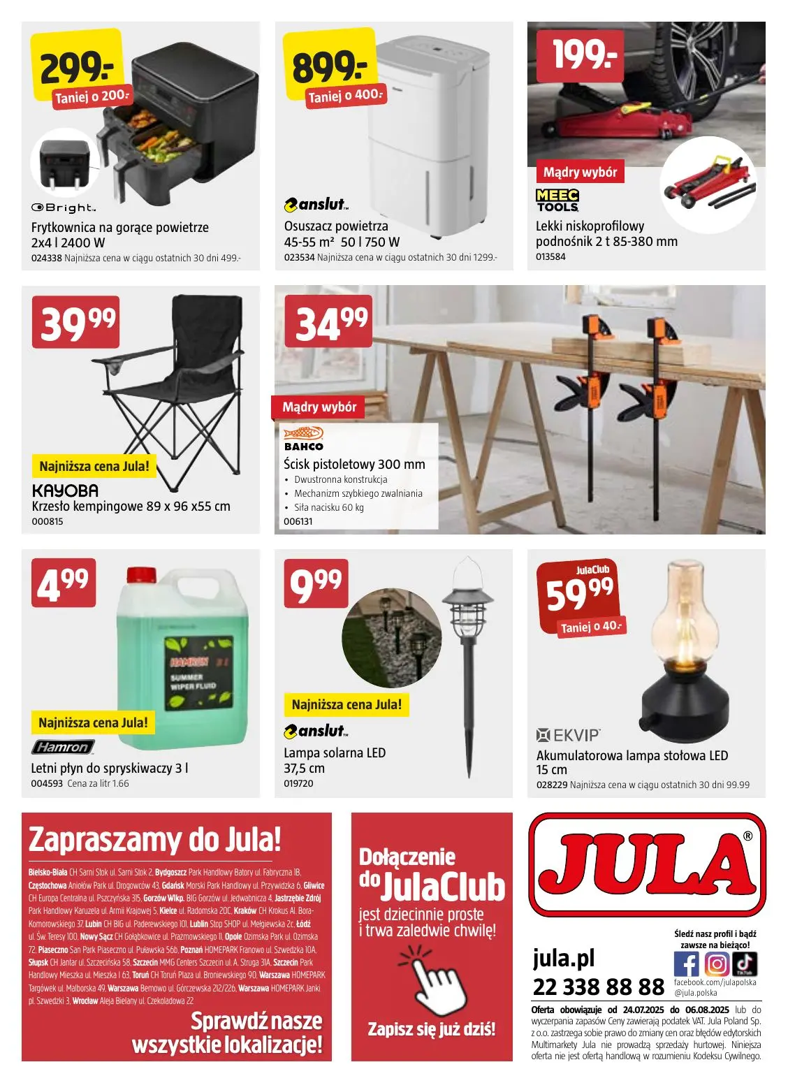 gazetka promocyjna JULA Słoneczne okazje w niskich cenach! - Strona 10