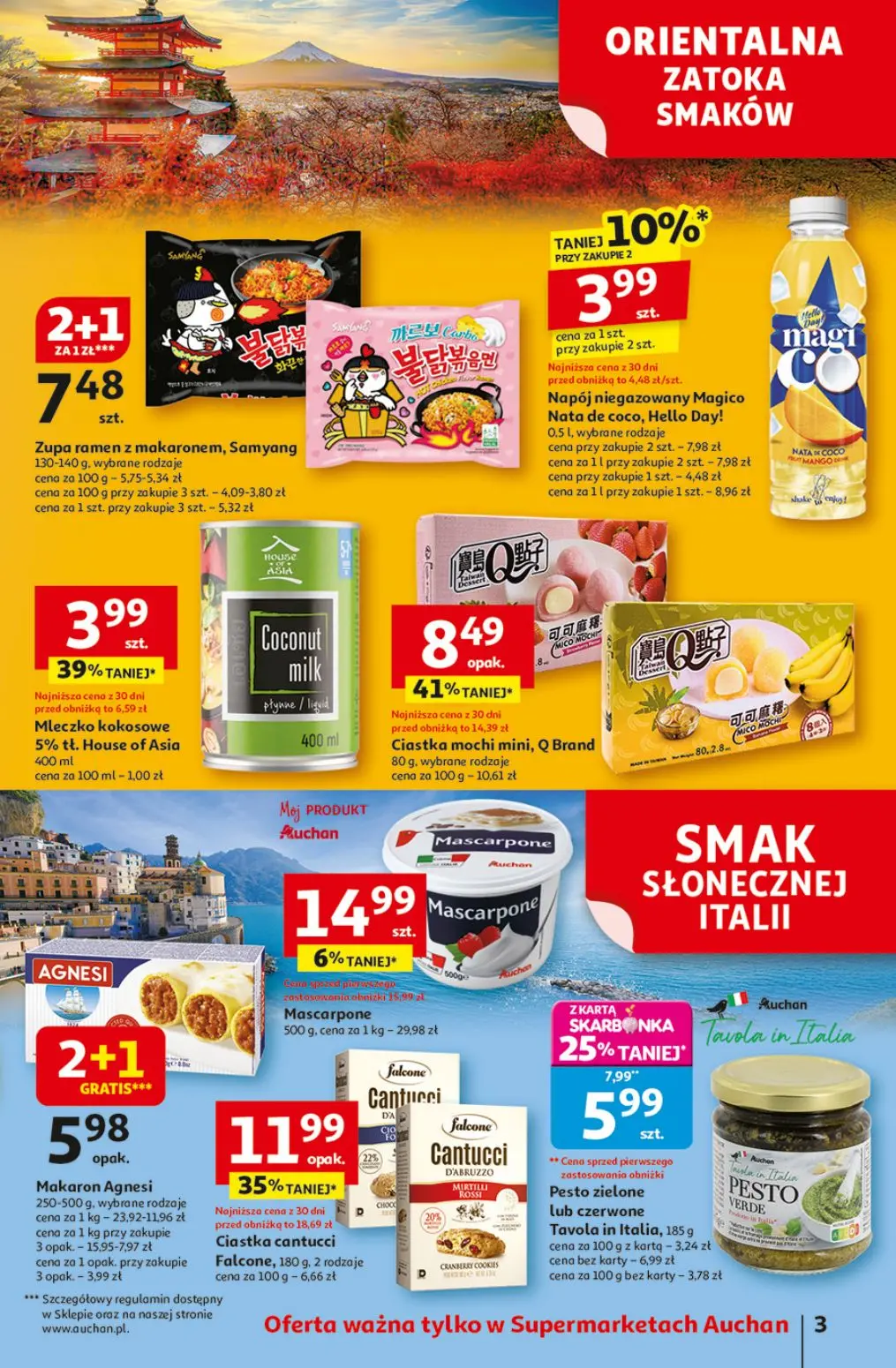 gazetka promocyjna Auchan Supermarket Pewność niskich cen - Strona 3