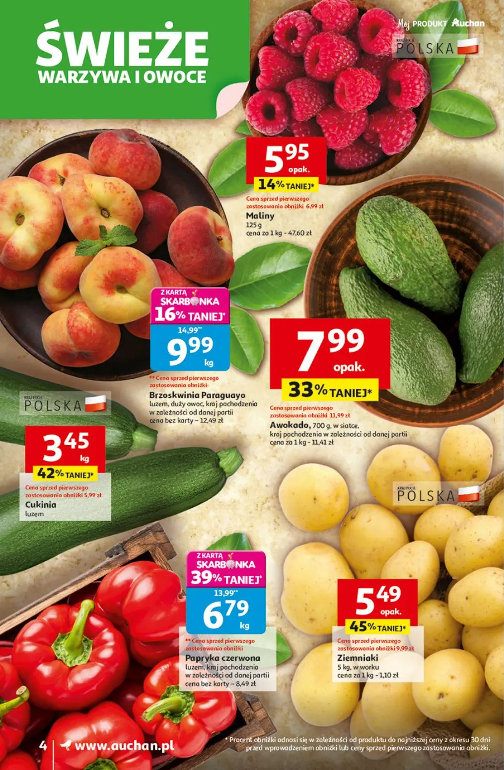 gazetka promocyjna Auchan Supermarket Pewność niskich cen - Strona 4