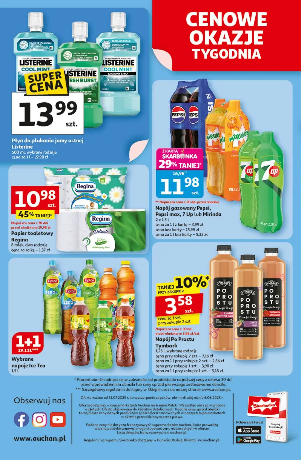 gazetka promocyjna Auchan Supermarket Pewność niskich cen - Strona 8