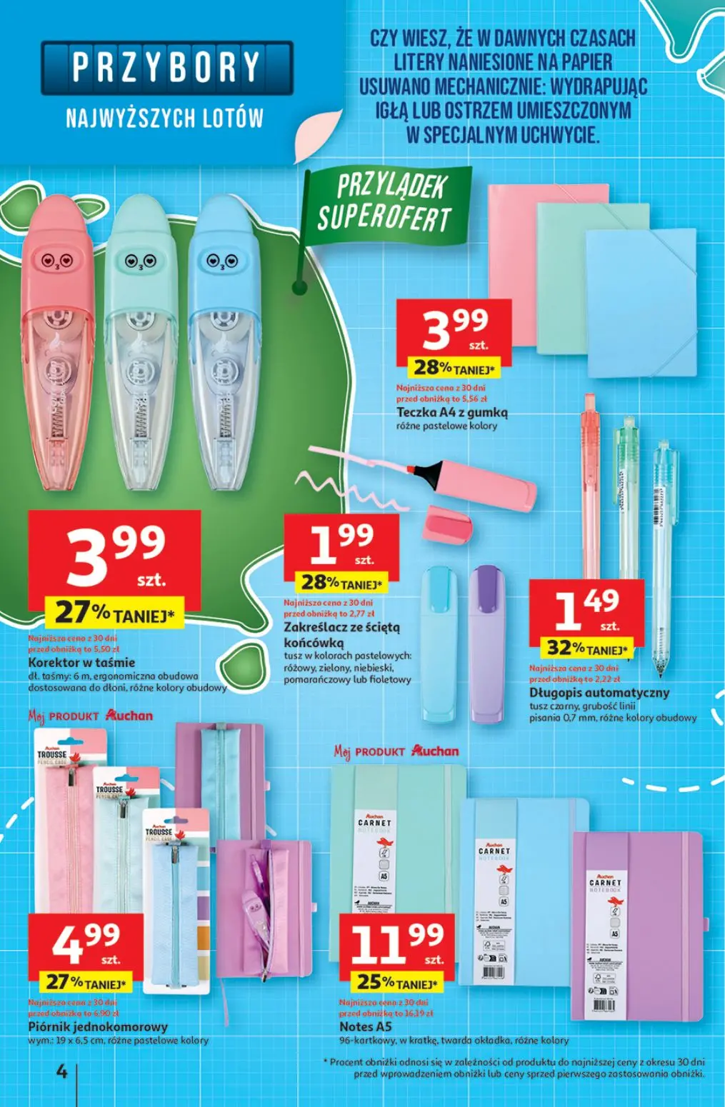 gazetka promocyjna Auchan Pewność niskich cen - Strona 4