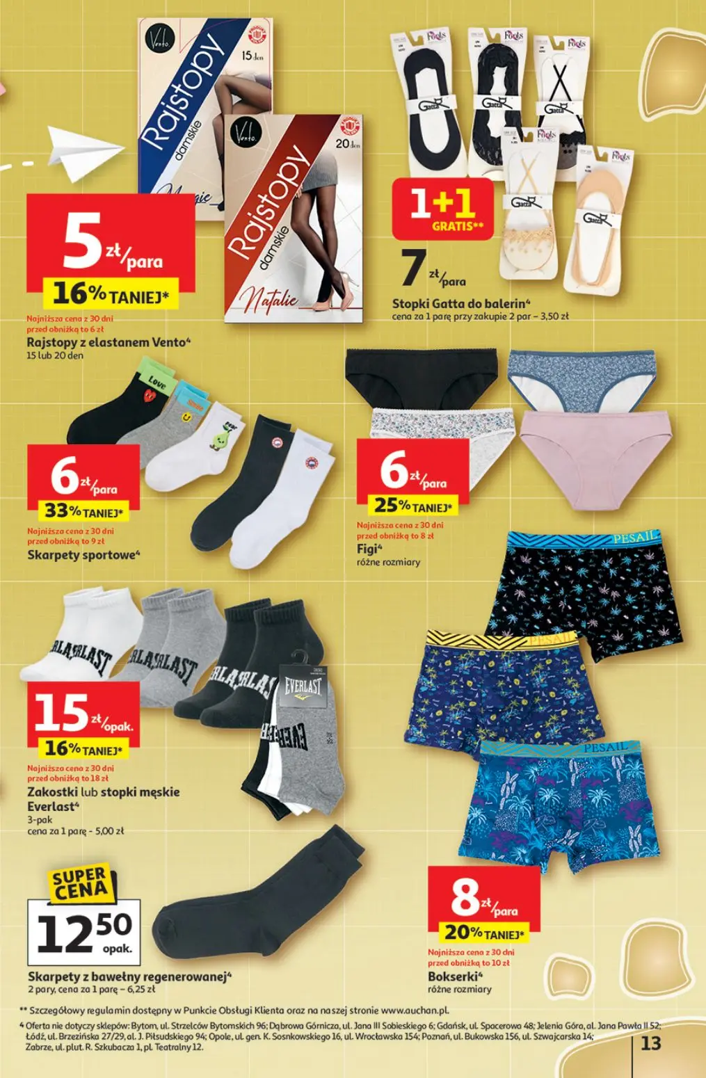 gazetka promocyjna Auchan Pewność niskich cen - Strona 13