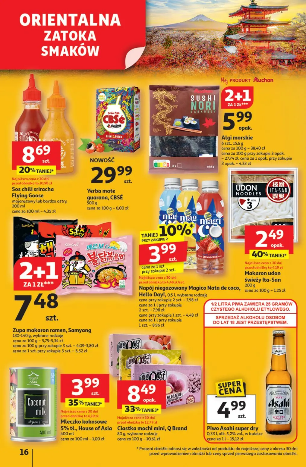 gazetka promocyjna Auchan Pewność niskich cen - Strona 16