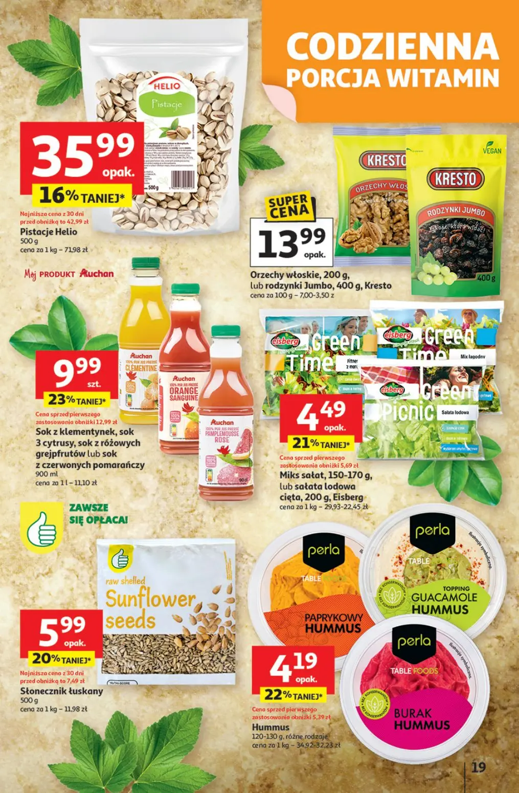 gazetka promocyjna Auchan Pewność niskich cen - Strona 19