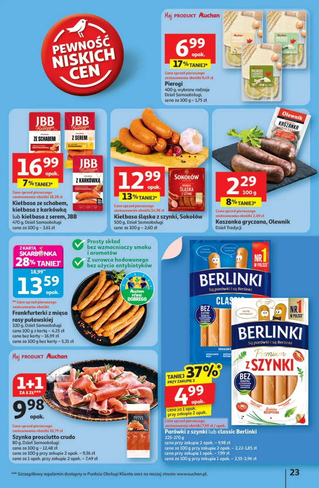 gazetka promocyjna Auchan Pewność niskich cen - Strona 23