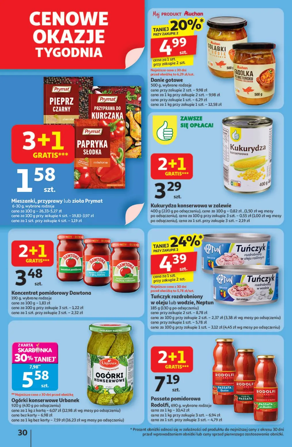 gazetka promocyjna Auchan Pewność niskich cen - Strona 30