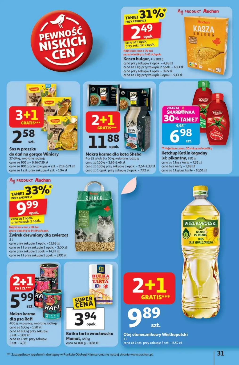 gazetka promocyjna Auchan Pewność niskich cen - Strona 31