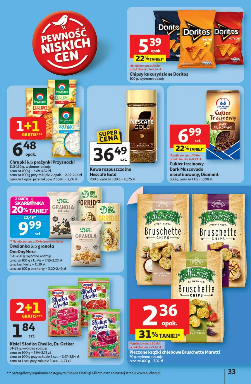 gazetka promocyjna Auchan Pewność niskich cen - Strona 33