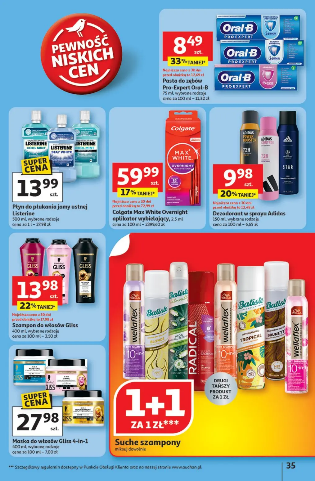 gazetka promocyjna Auchan Pewność niskich cen - Strona 35