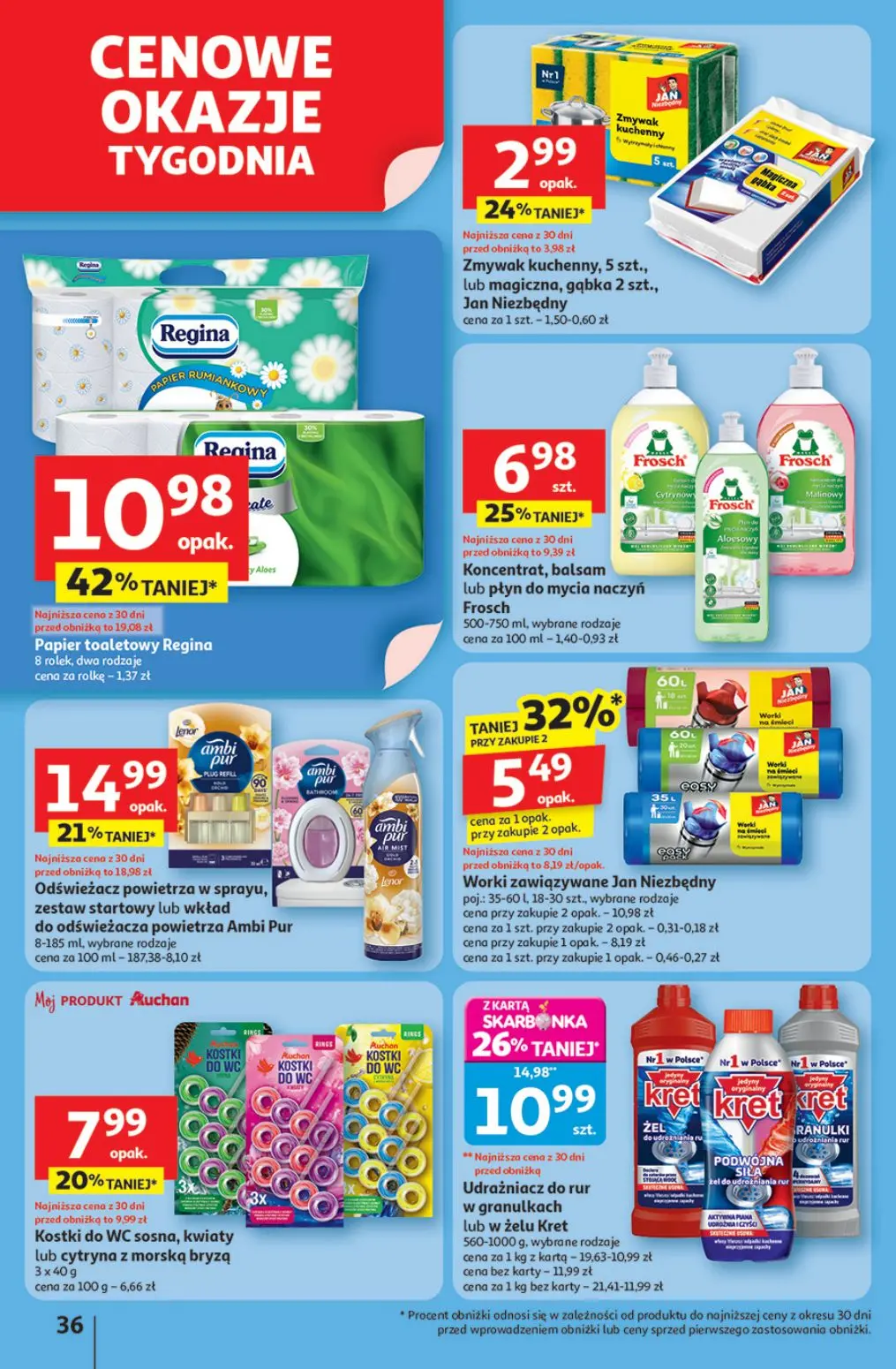 gazetka promocyjna Auchan Pewność niskich cen - Strona 36