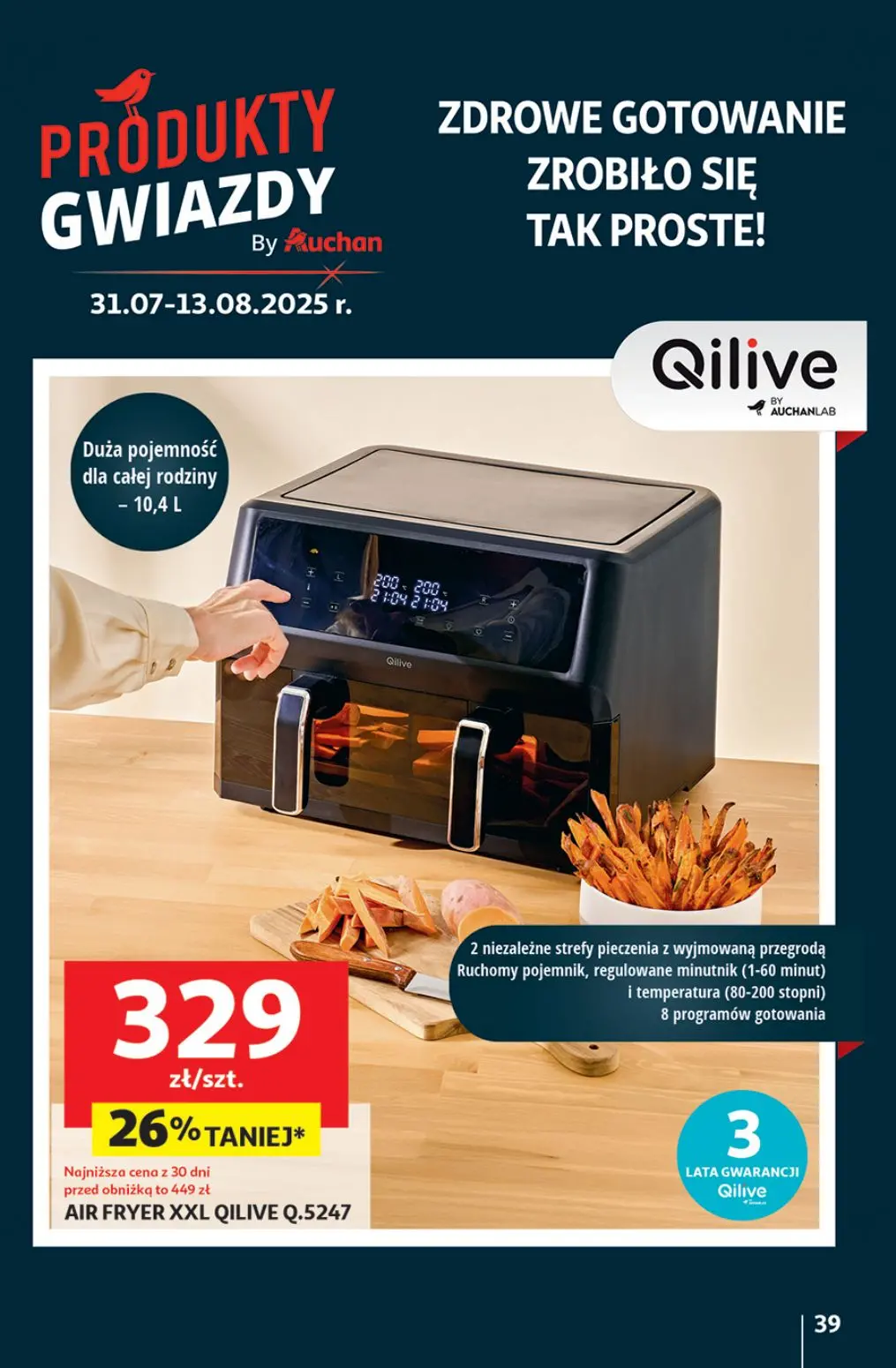 gazetka promocyjna Auchan Pewność niskich cen - Strona 39