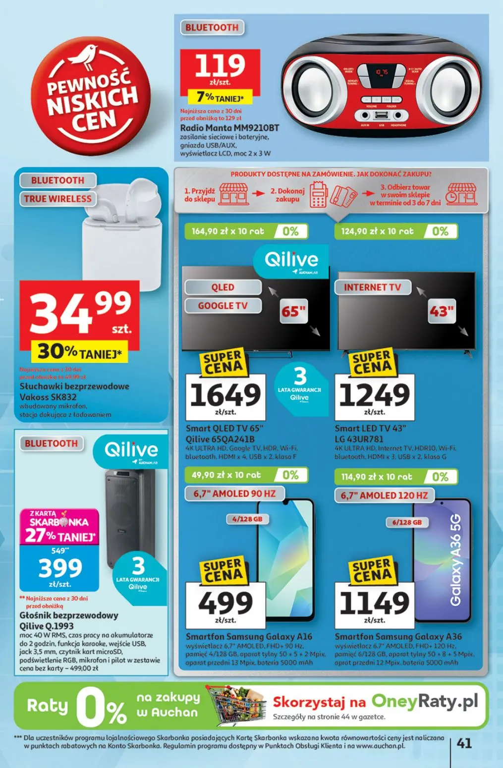 gazetka promocyjna Auchan Pewność niskich cen - Strona 41
