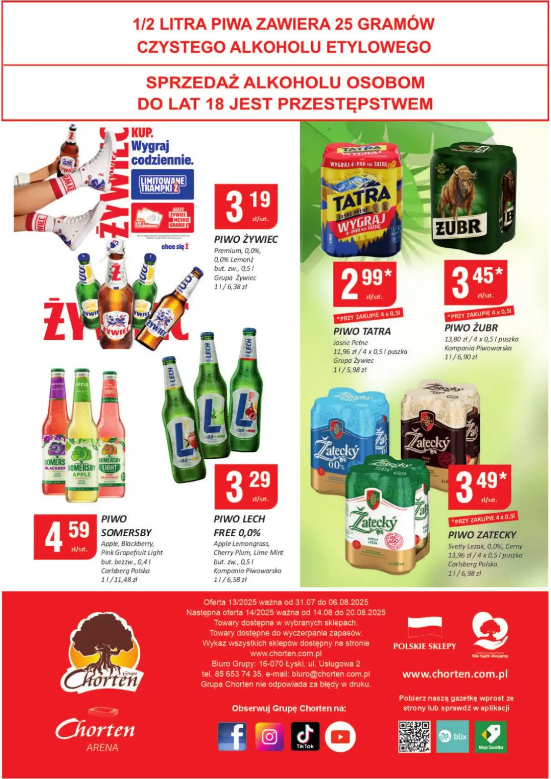gazetka promocyjna Chorten Ciechanów - minimarket - Strona 4