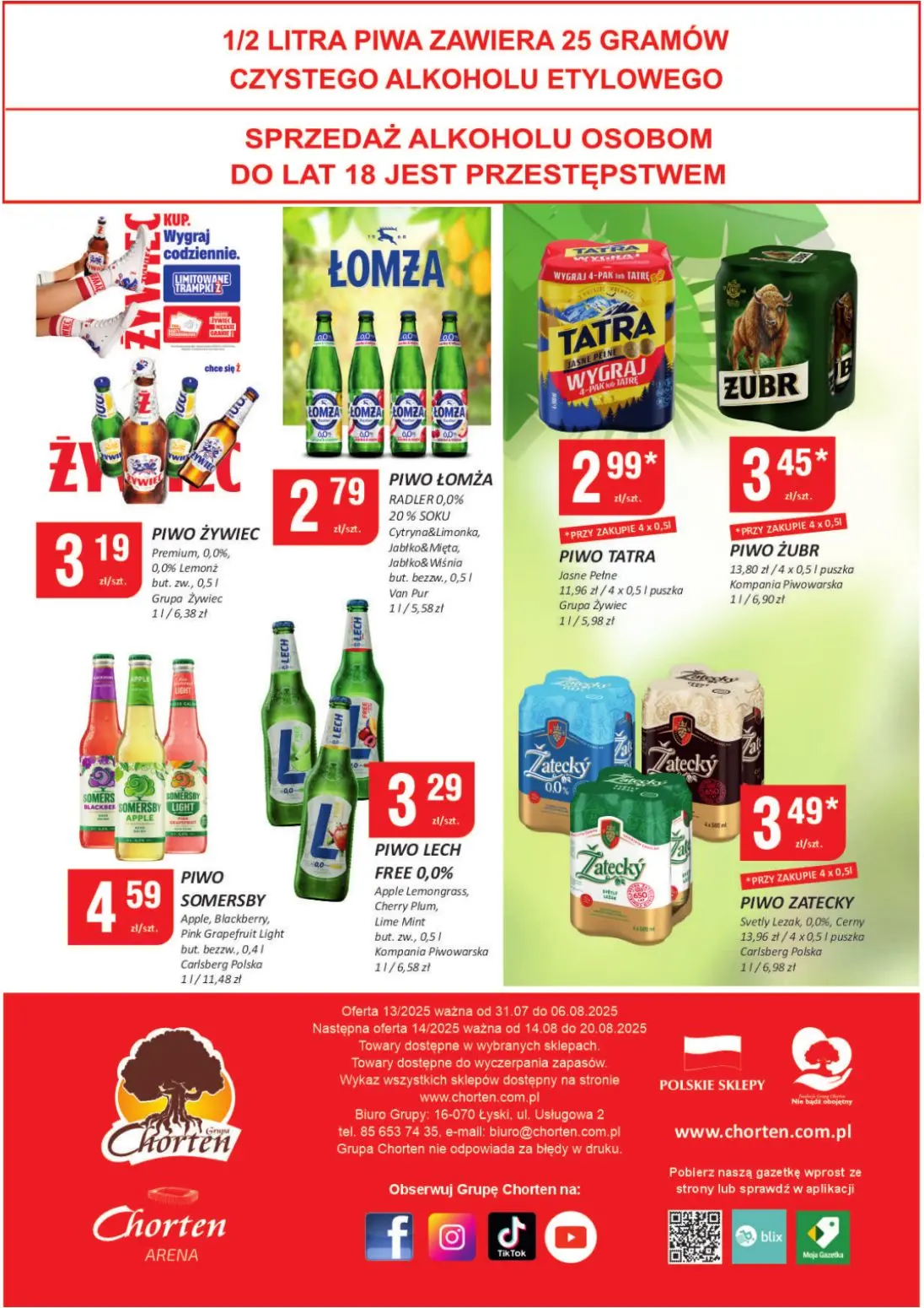 gazetka promocyjna Chorten Podlaskie - minimarket - Strona 4