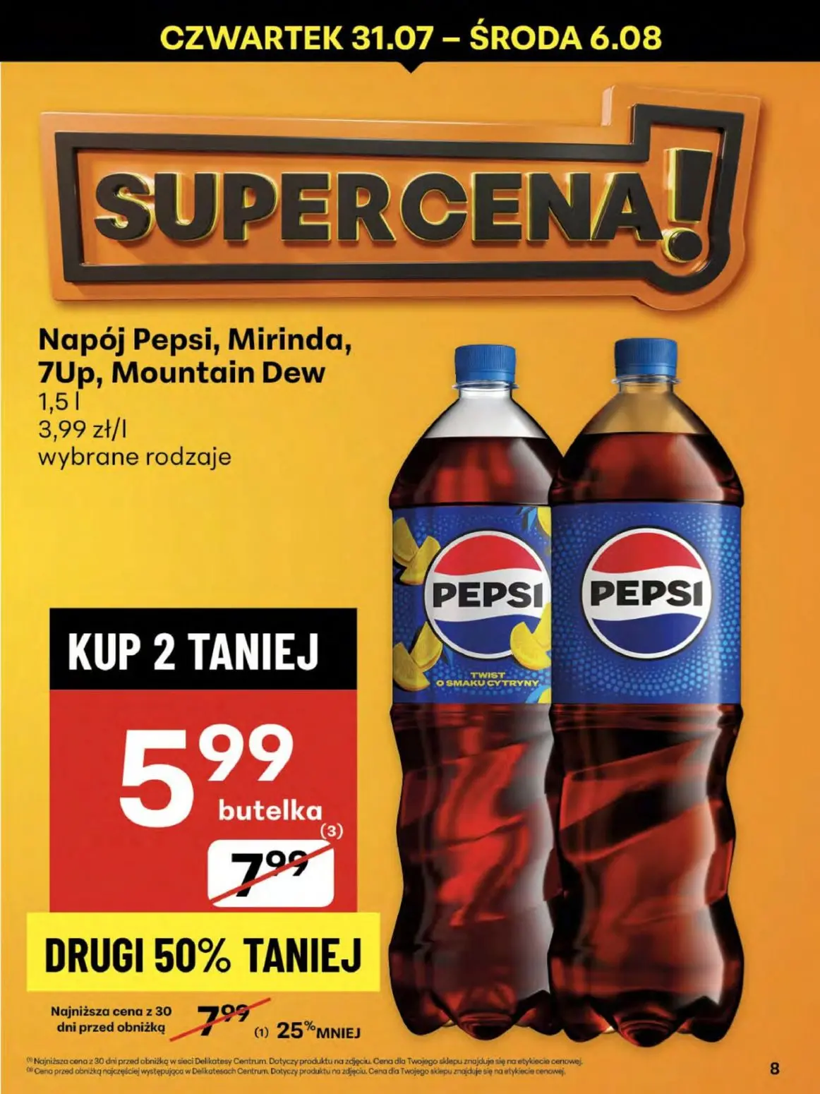 gazetka promocyjna Delikatesy Centrum Od czwartku - Strona 8