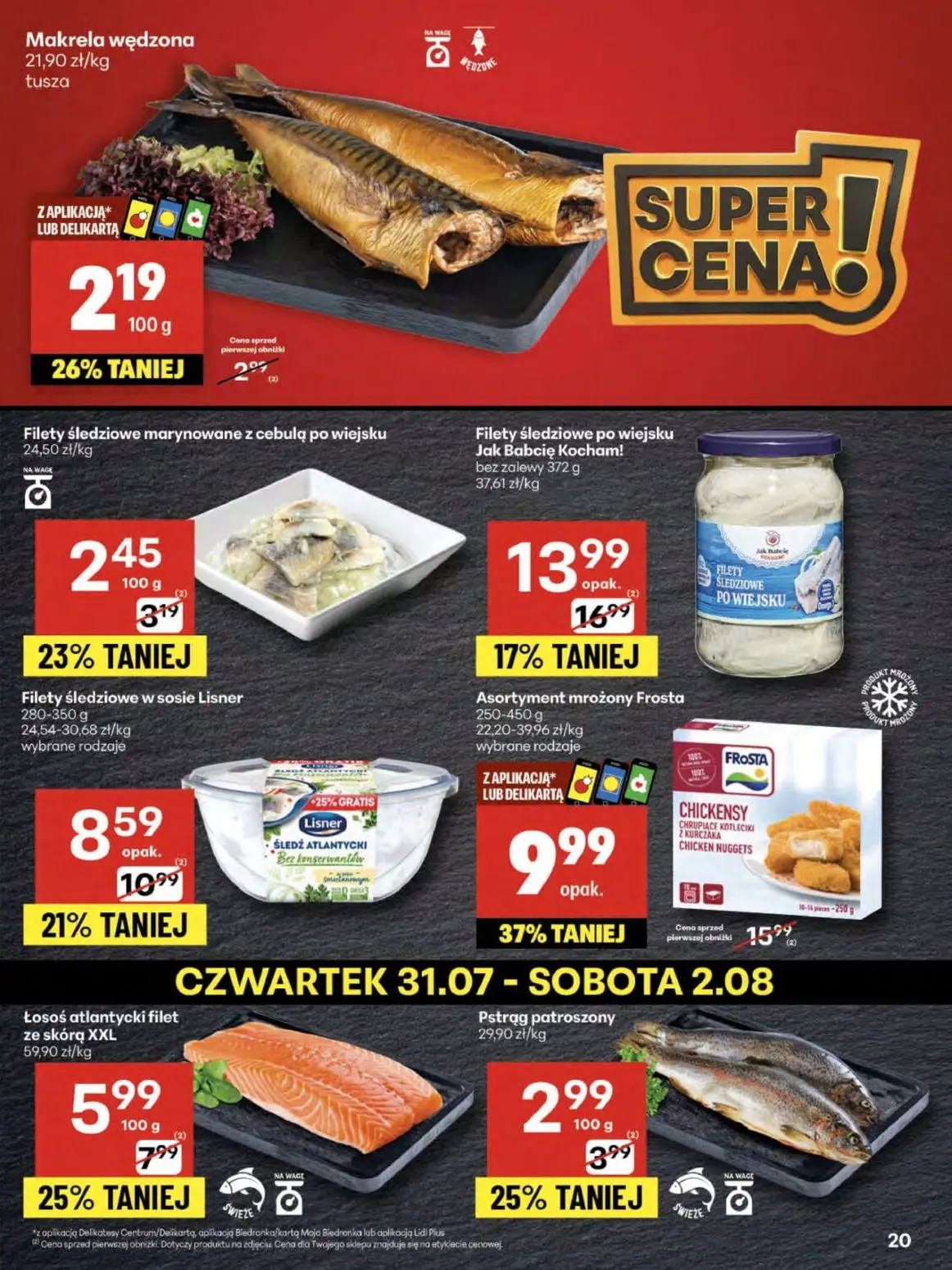 gazetka promocyjna Delikatesy Centrum Od czwartku - Strona 20