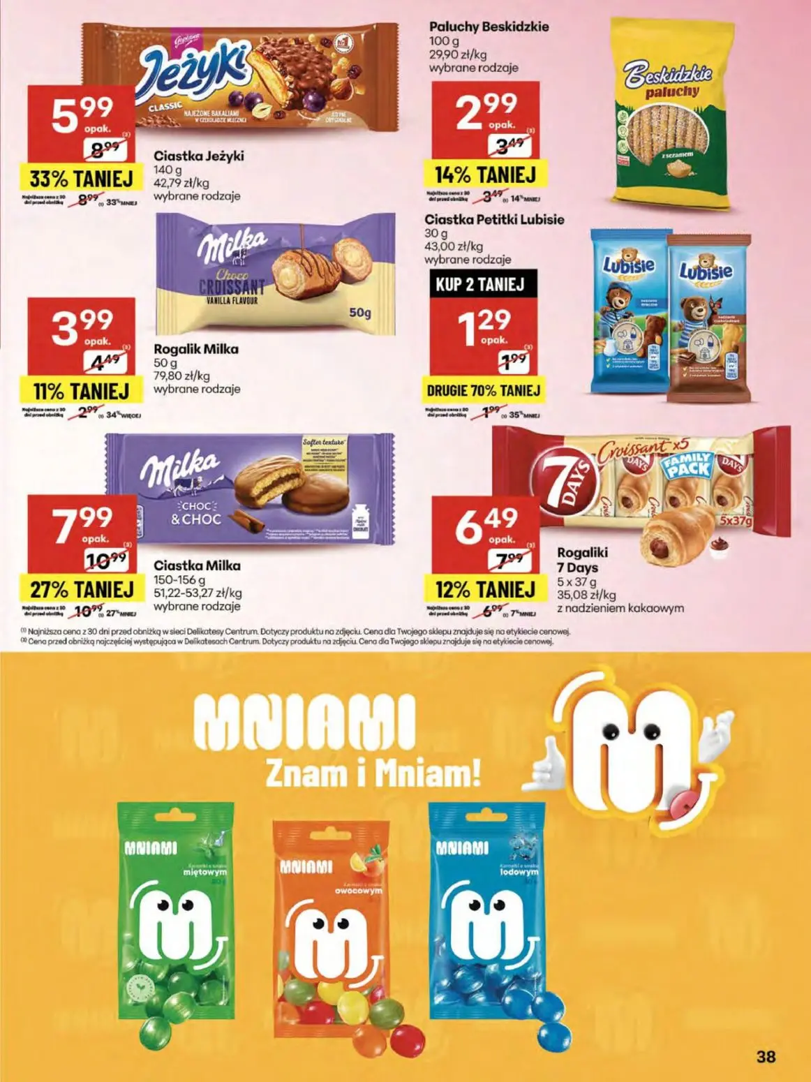 gazetka promocyjna Delikatesy Centrum Od czwartku - Strona 38