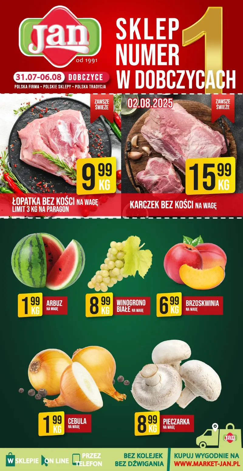 gazetka promocyjna Jan Dobczyce - Strona 1