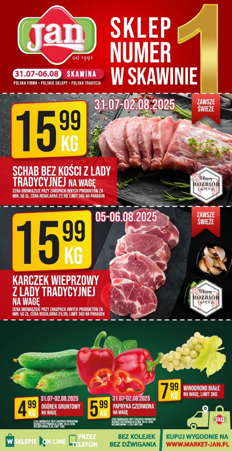 gazetka promocyjna Jan Skawina - Strona 1