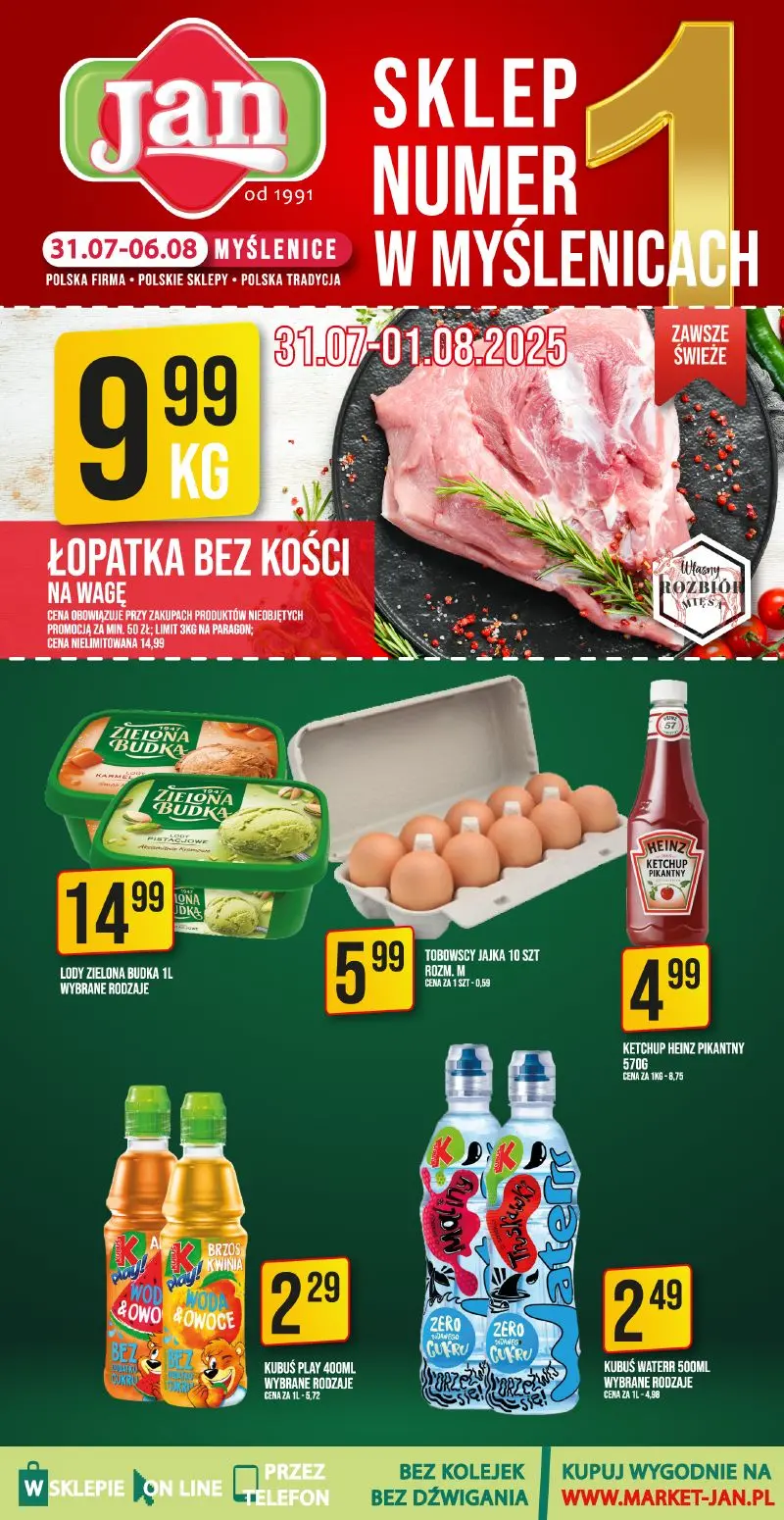 gazetka promocyjna Jan Myślenice - Strona 1