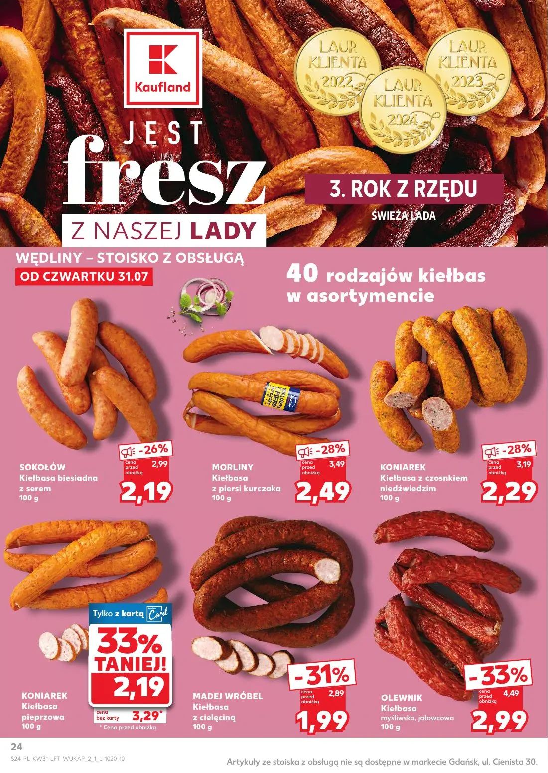 gazetka promocyjna Kaufland Jest fresz - Strona 24