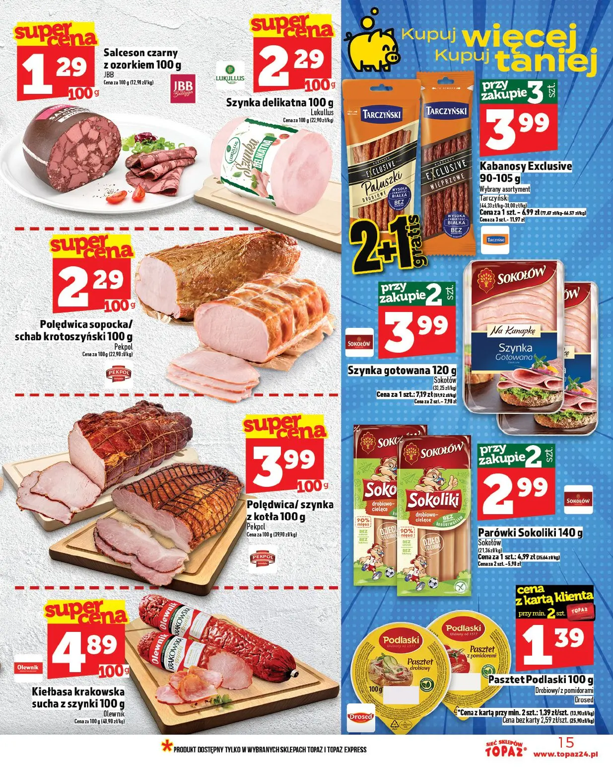 gazetka promocyjna Topaz Ogólna - Strona 15
