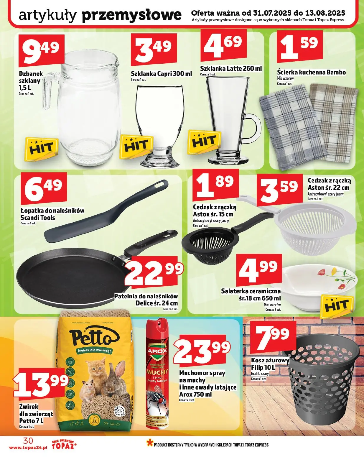gazetka promocyjna Topaz Ogólna - Strona 30