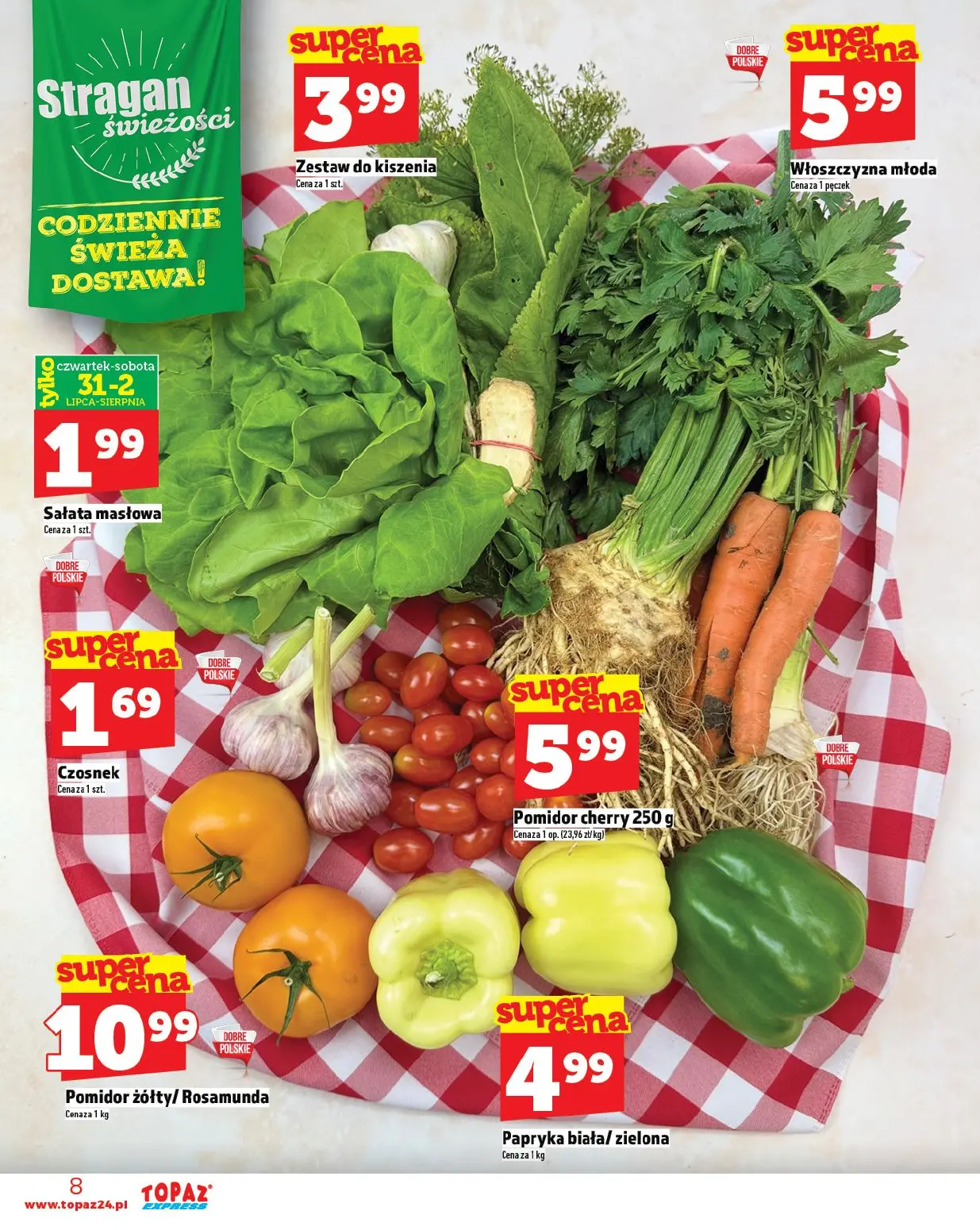 gazetka promocyjna Topaz Express - Strona 8