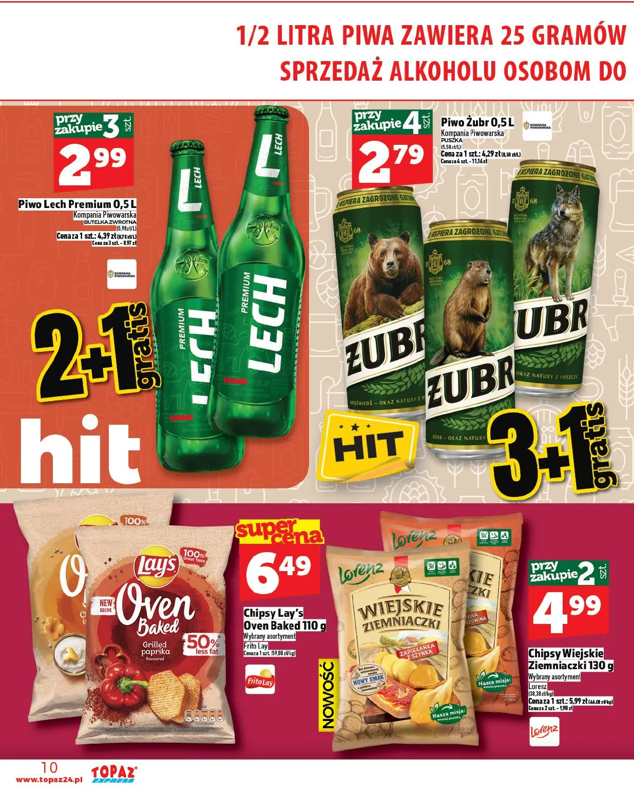 gazetka promocyjna Topaz Express - Strona 10