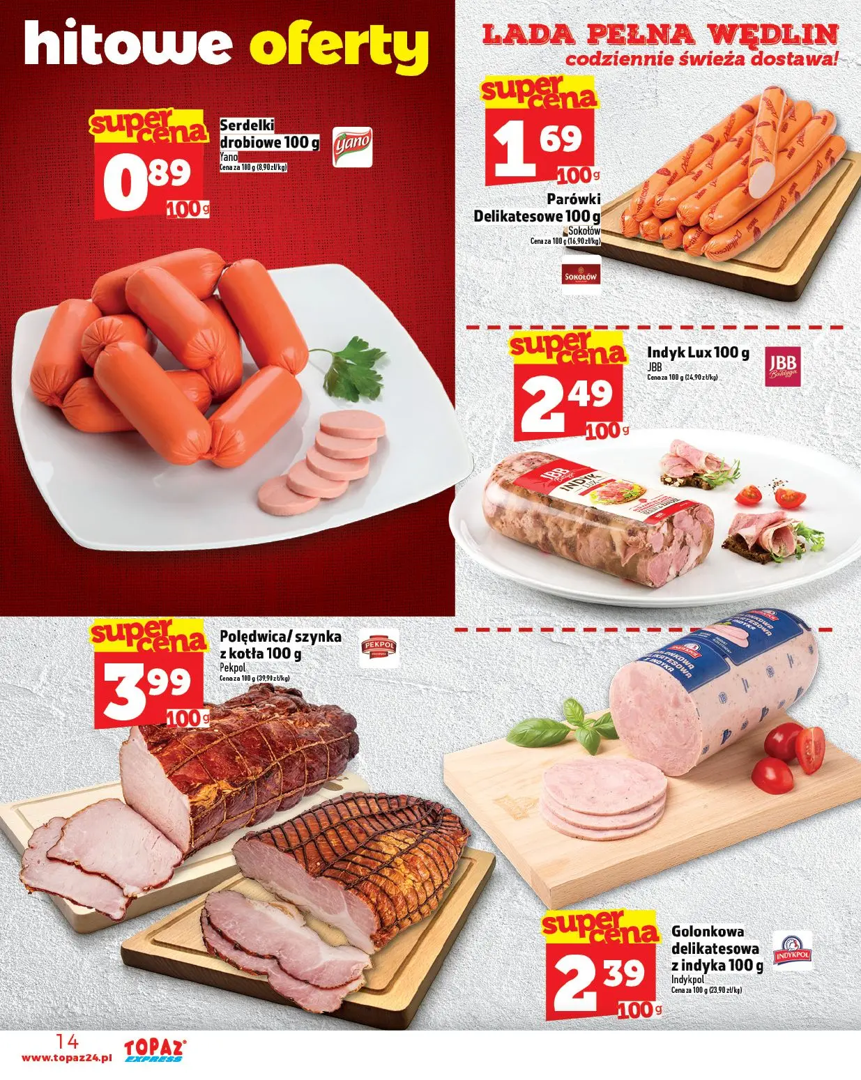 gazetka promocyjna Topaz Express - Strona 14