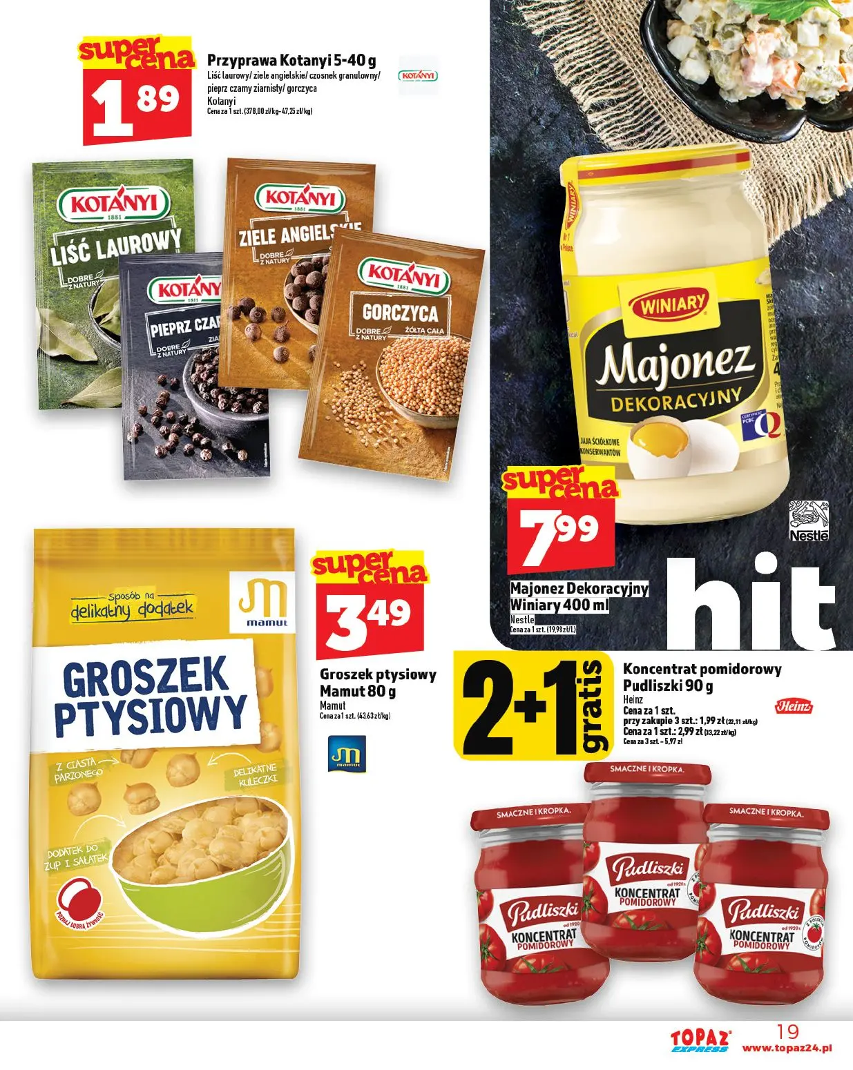gazetka promocyjna Topaz Express - Strona 19