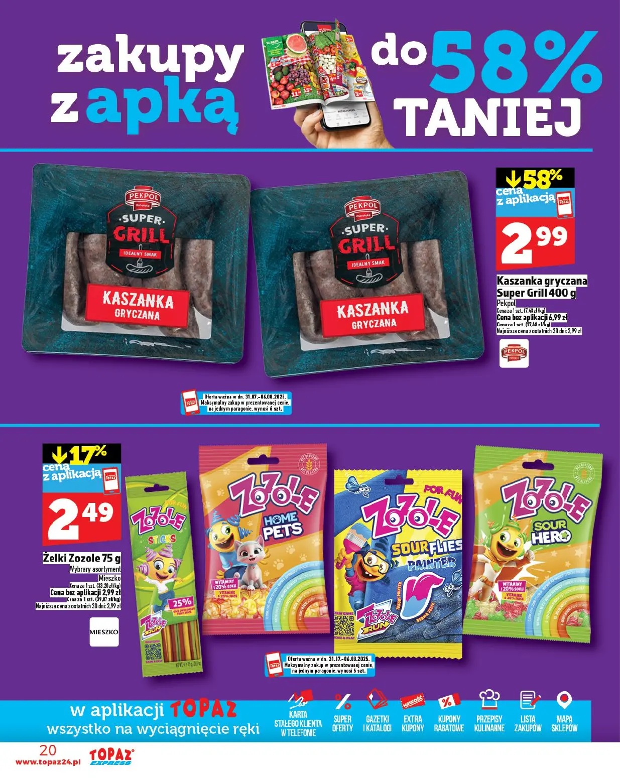 gazetka promocyjna Topaz Express - Strona 20