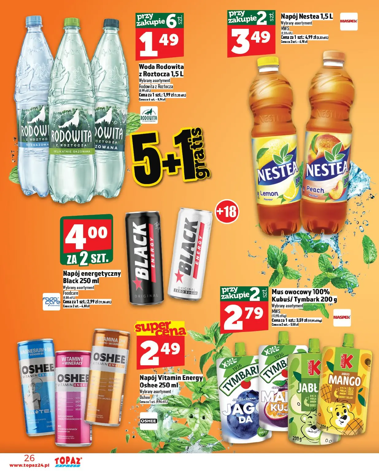 gazetka promocyjna Topaz Express - Strona 26