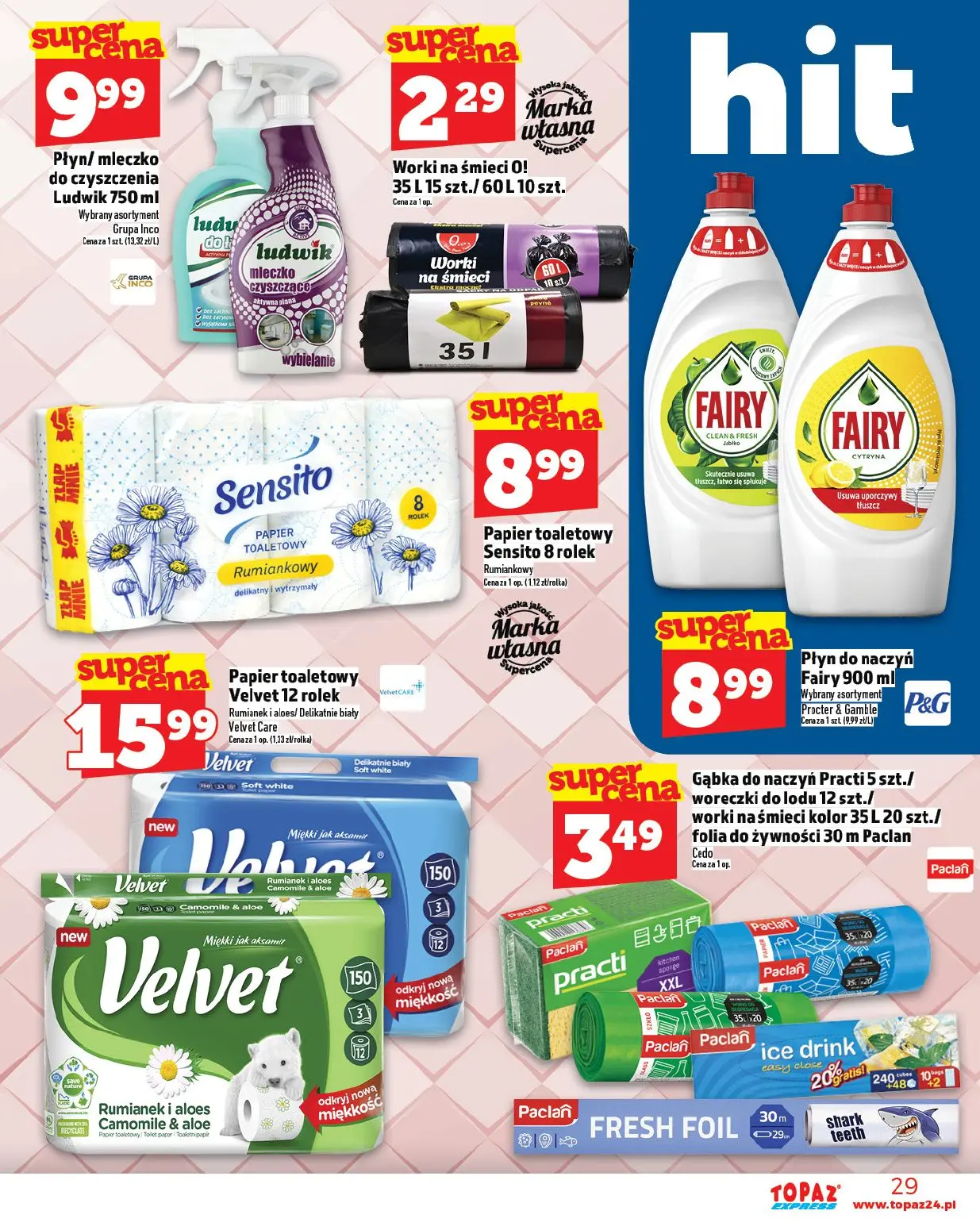gazetka promocyjna Topaz Express - Strona 29