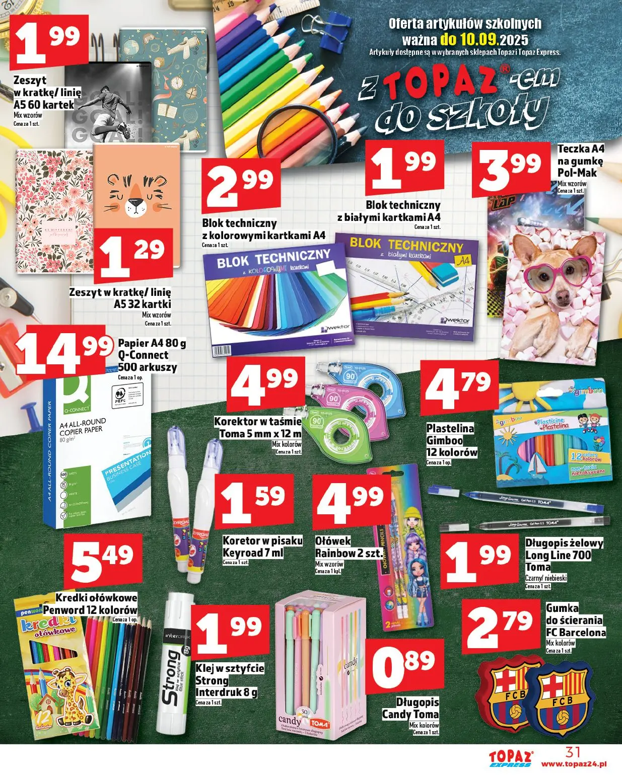 gazetka promocyjna Topaz Express - Strona 31