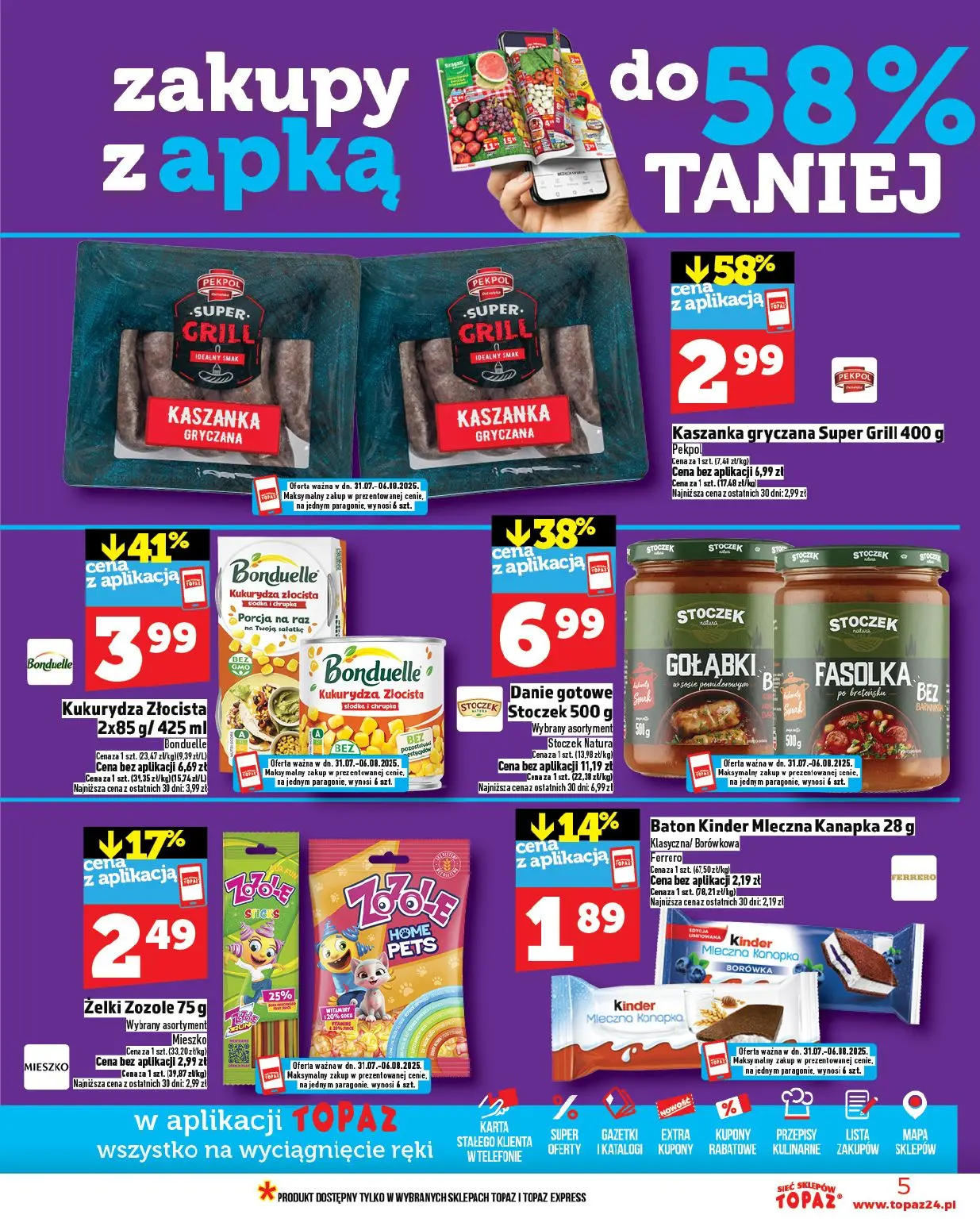 gazetka promocyjna Topaz Ceny małe - Strona 5