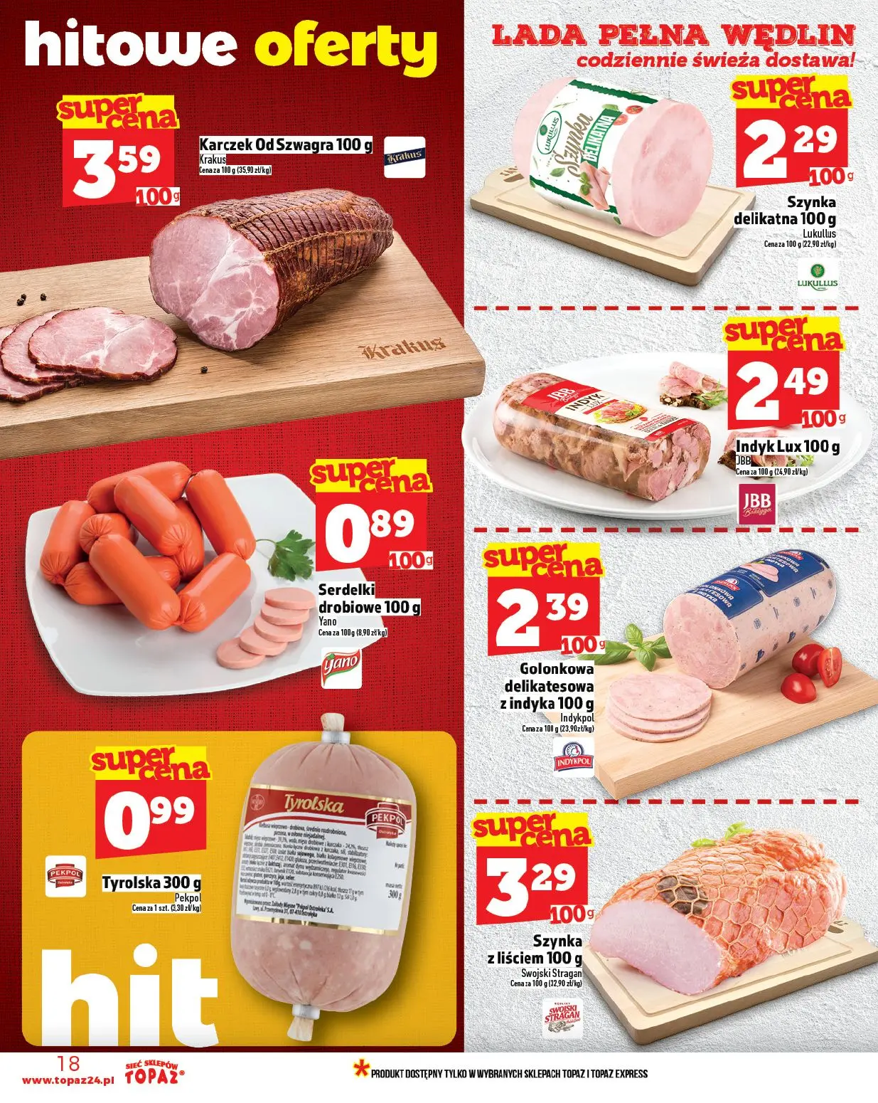 gazetka promocyjna Topaz Ceny małe - Strona 18