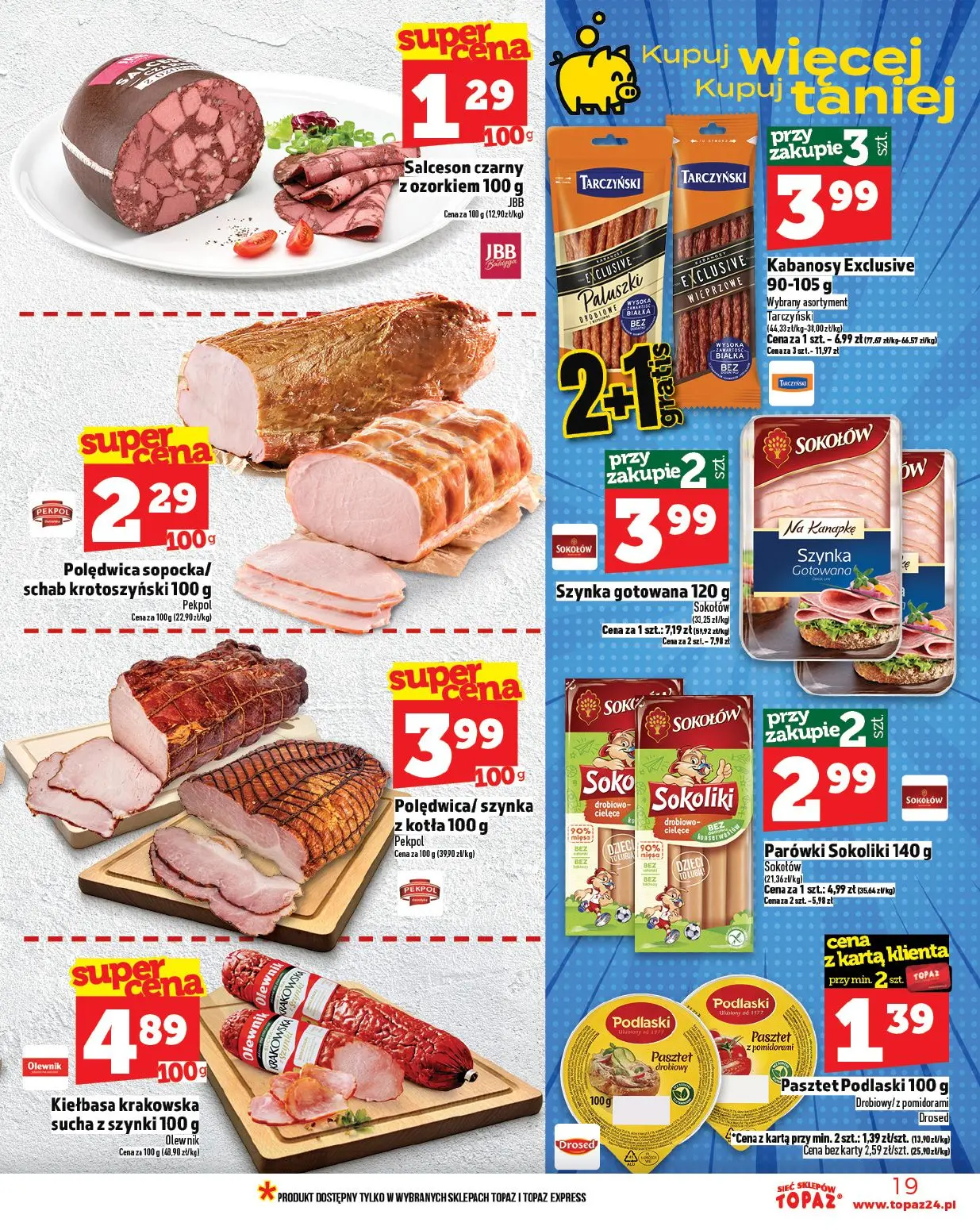 gazetka promocyjna Topaz Ceny małe - Strona 19