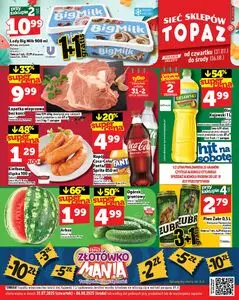 Gazetka promocyjna Topaz, ważna od 2025-07-31 do 2025-08-06.