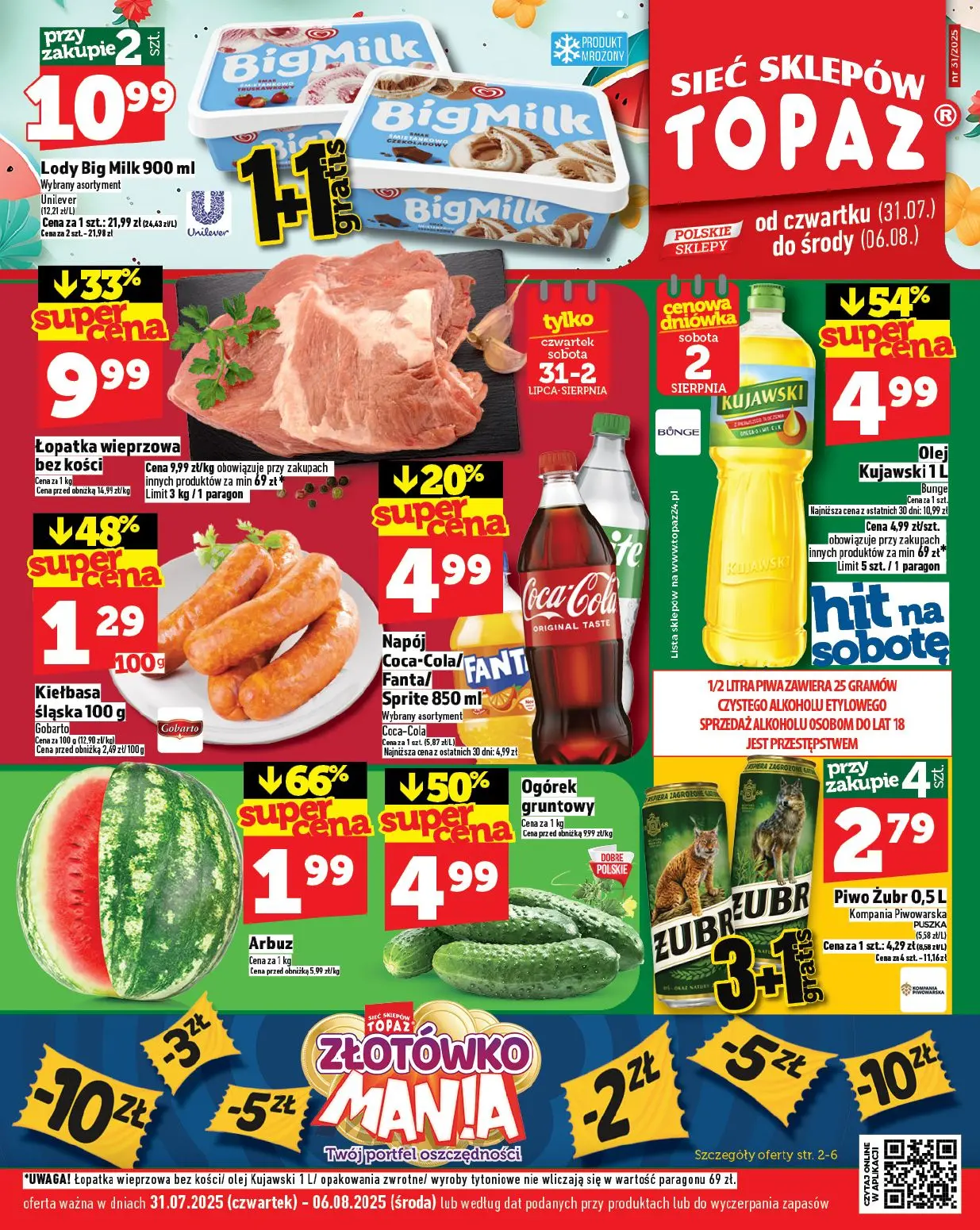 gazetka promocyjna Topaz Warszawa - Strona 1