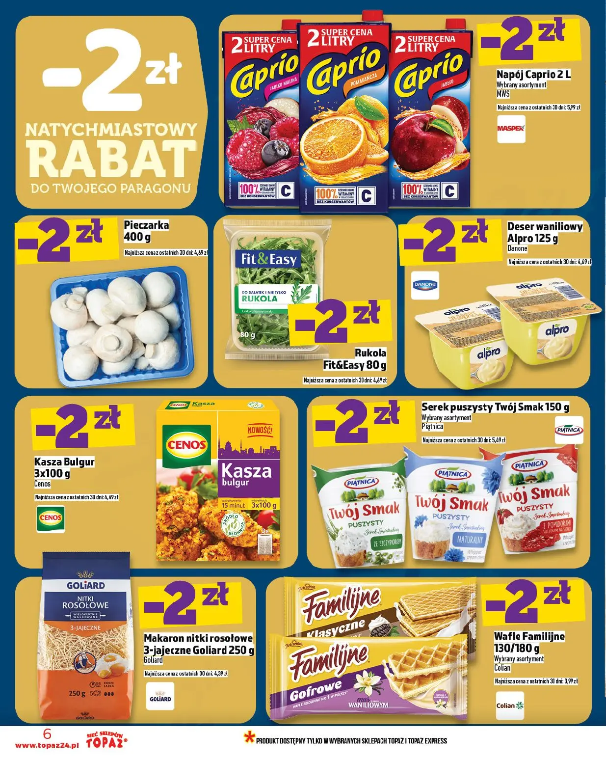 gazetka promocyjna Topaz Warszawa - Strona 6