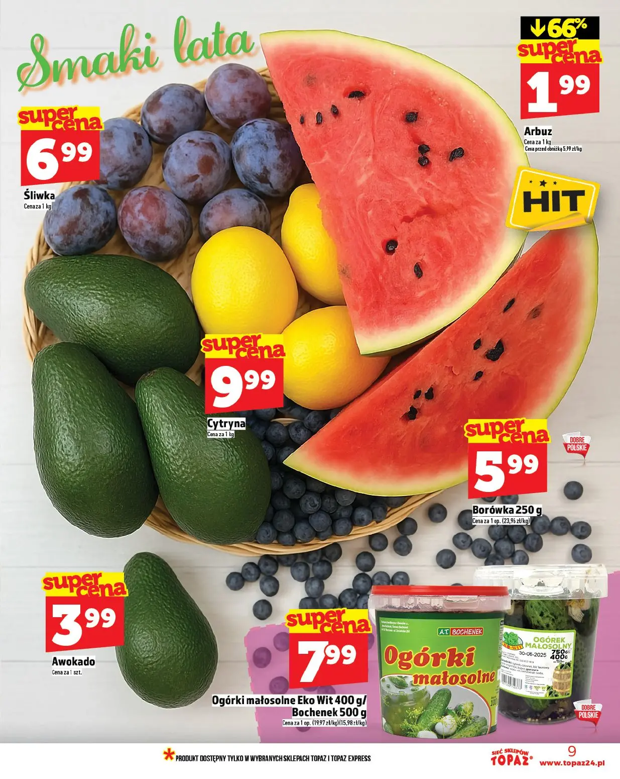 gazetka promocyjna Topaz Warszawa - Strona 9