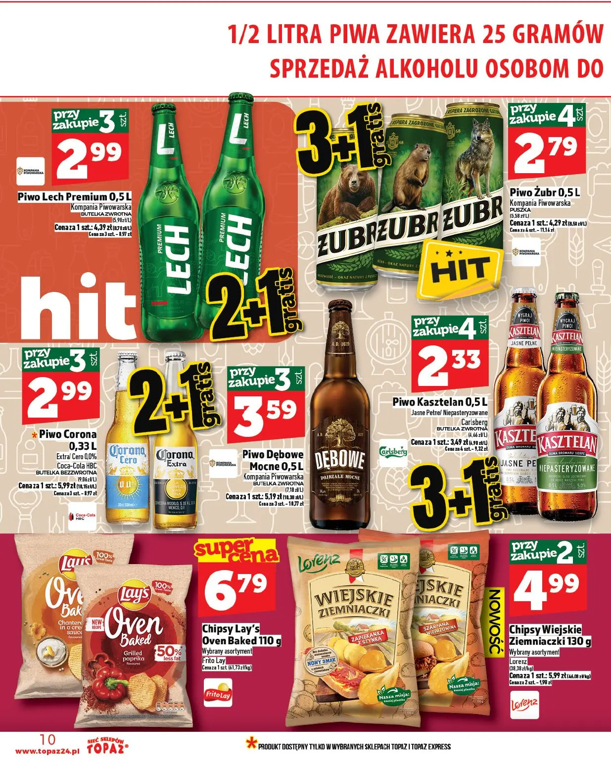 gazetka promocyjna Topaz Warszawa - Strona 10