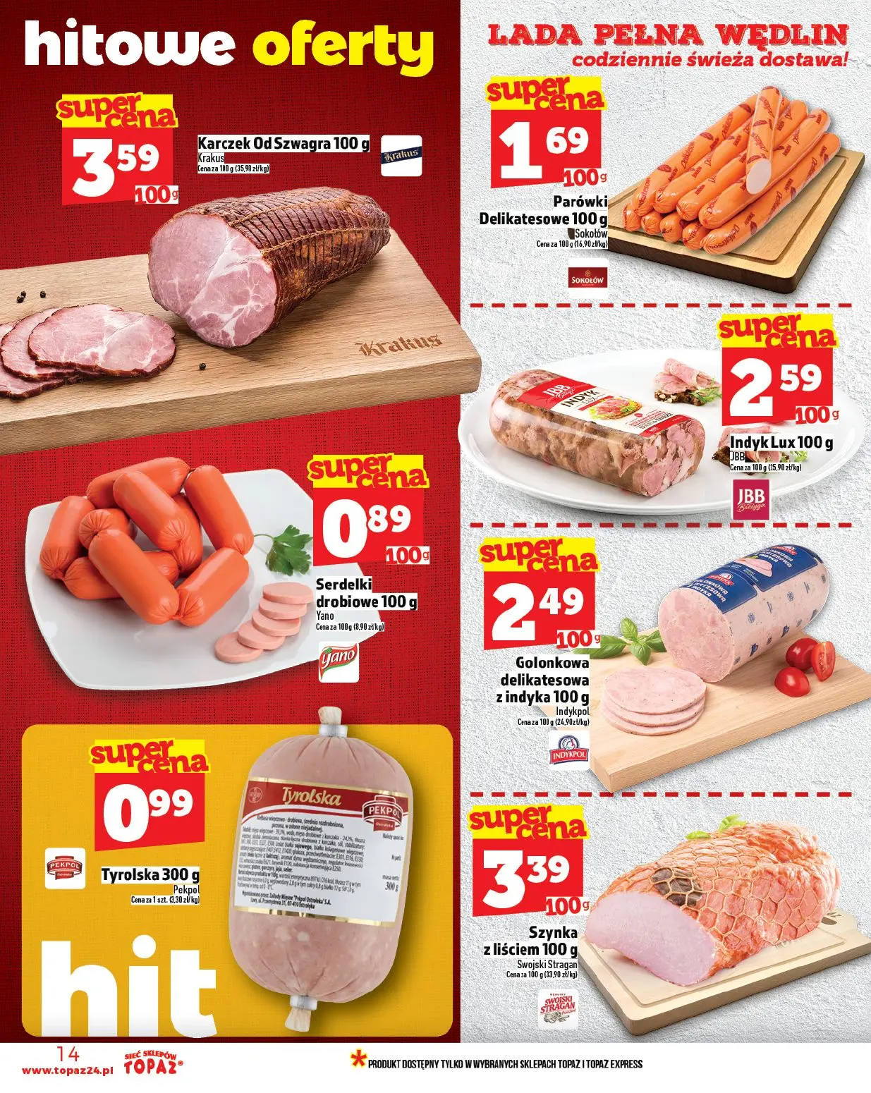 gazetka promocyjna Topaz Warszawa - Strona 14