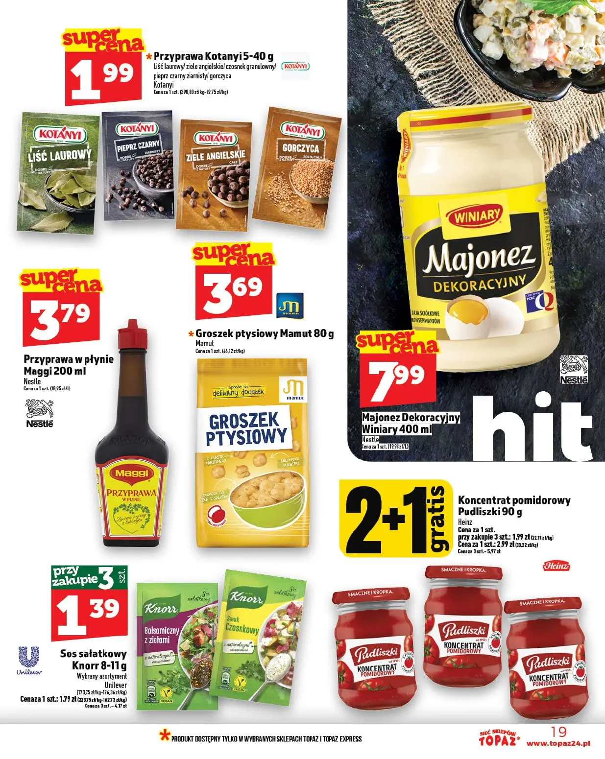 gazetka promocyjna Topaz Warszawa - Strona 19