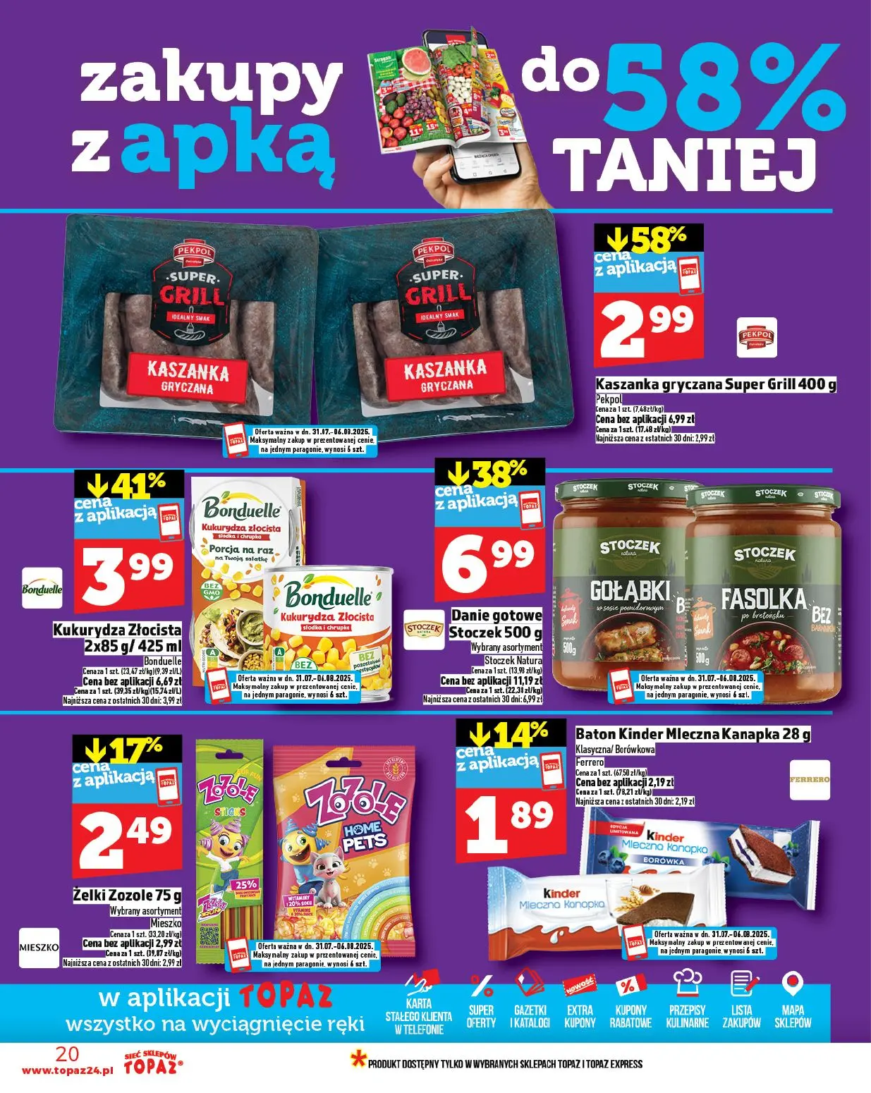 gazetka promocyjna Topaz Warszawa - Strona 20