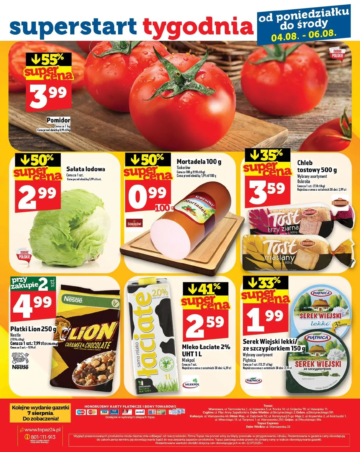 gazetka promocyjna Topaz Warszawa - Strona 32