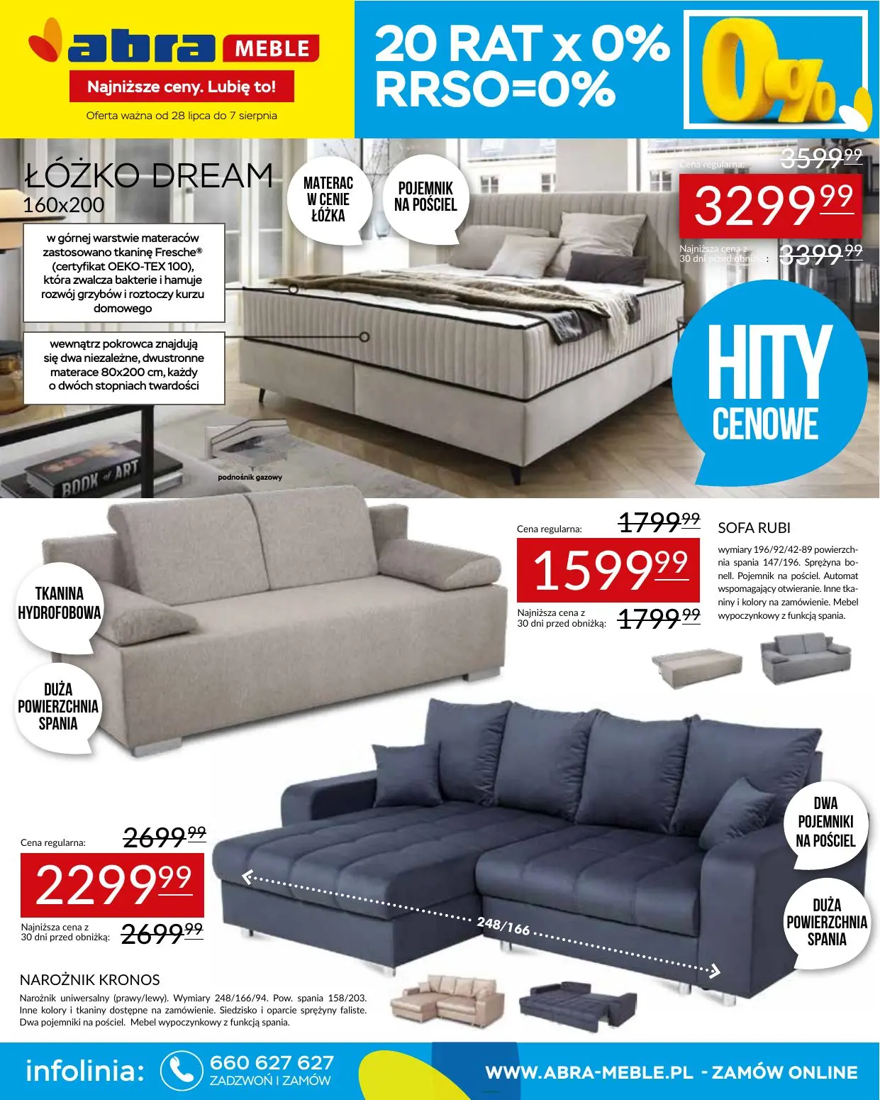 gazetka promocyjna abra meble Hity cenowe - Strona 1
