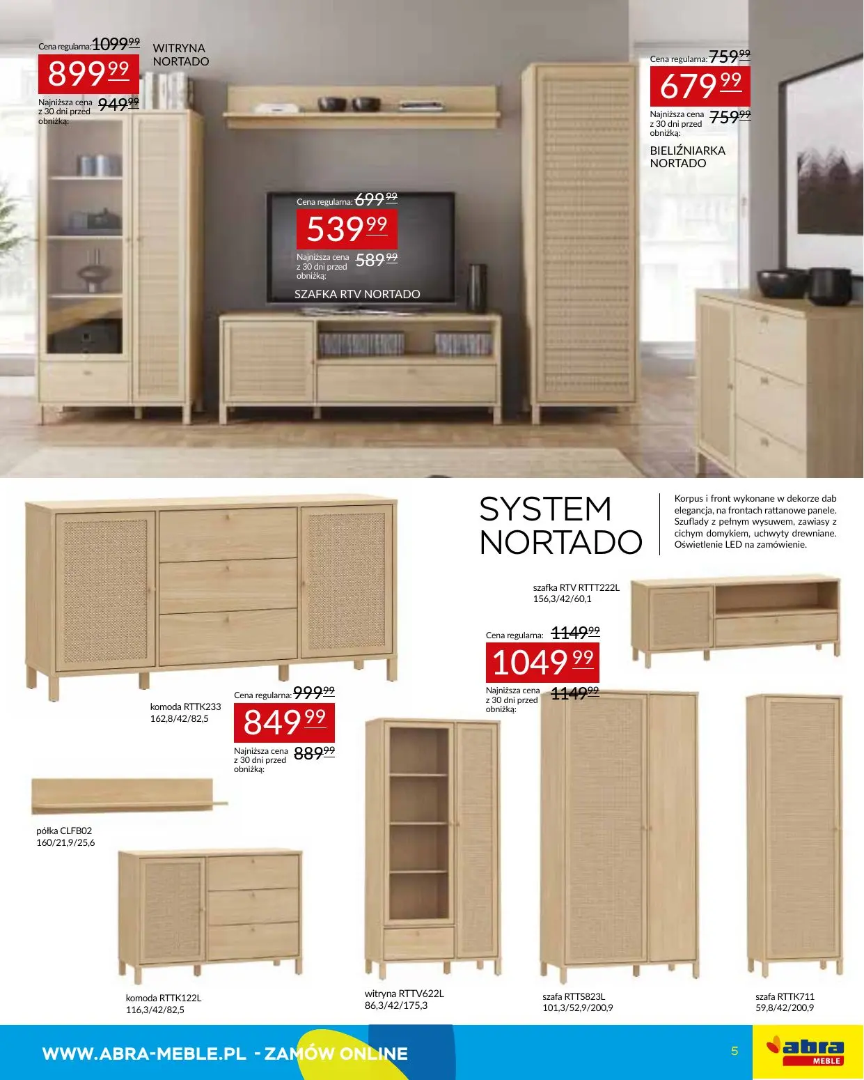 gazetka promocyjna abra meble Hity cenowe - Strona 5