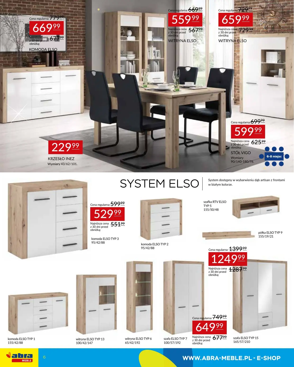 gazetka promocyjna abra meble Hity cenowe - Strona 6